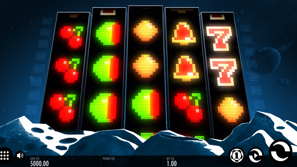 Screenshot of Arcader slot from Thunderkick