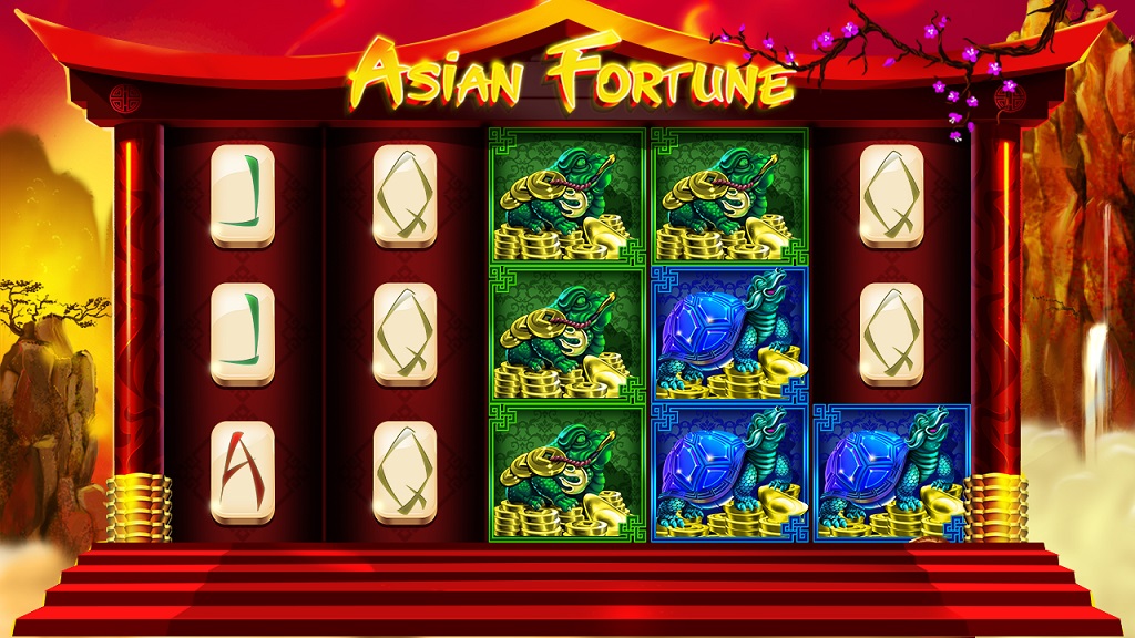 Screenshot of Asian Fortune slot from Red Tiger Gaming