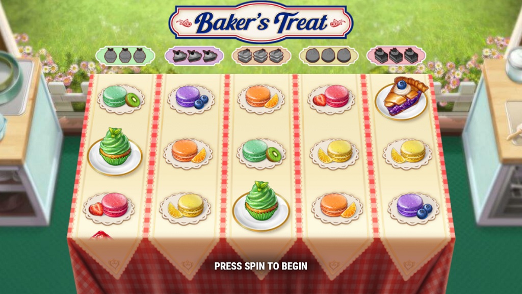 Screenshot of Bakers Treat slot from Play’n Go