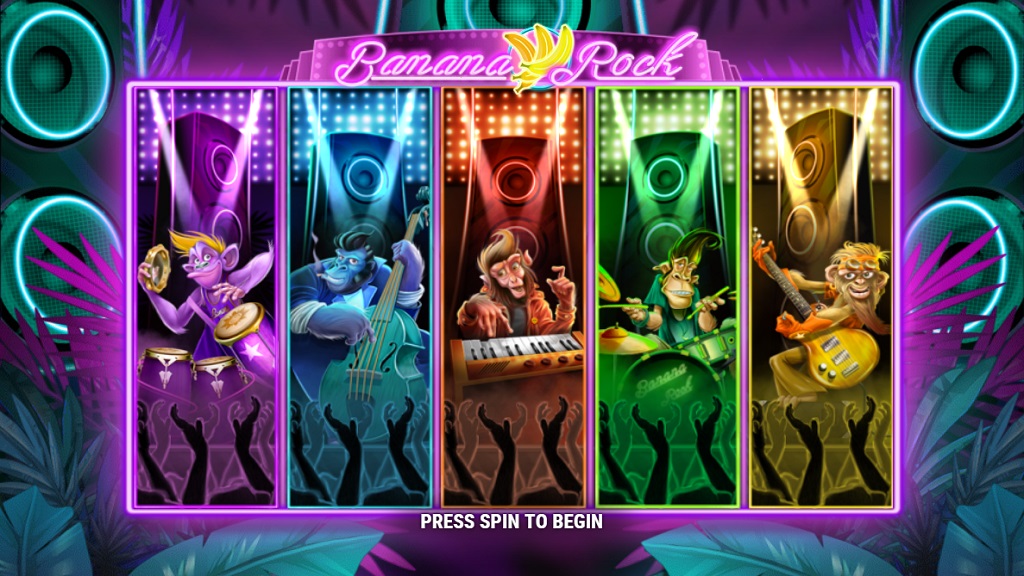 Screenshot of Banana Rock slot from Play’n Go