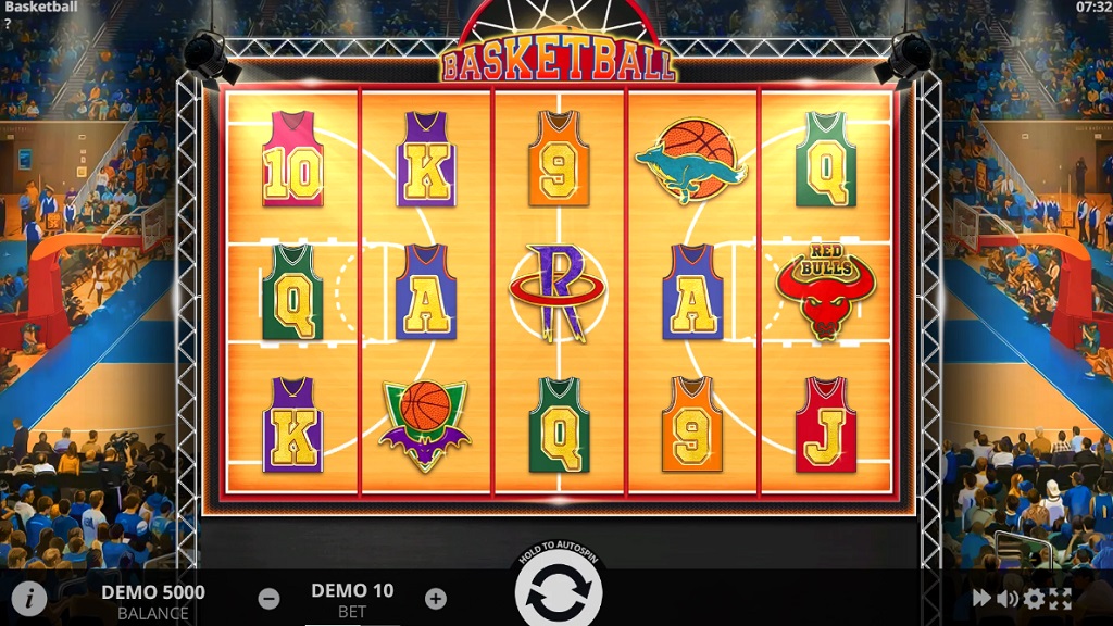 Screenshot of Basketball slot from Evoplay Entertainment