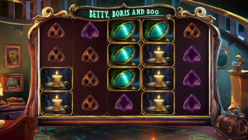 Screenshot of Betty Boris And Boo slot from Red Tiger Gaming