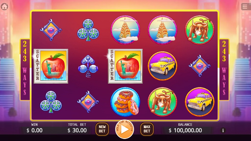 Screenshot of Big Apple slot from Ka Gaming