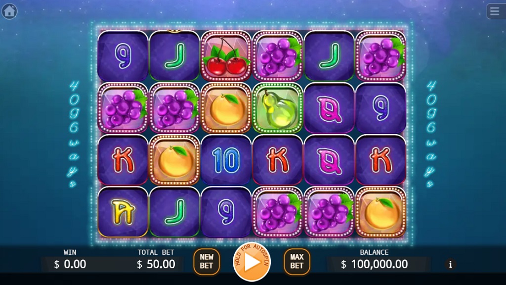 Screenshot of Bombing Fruit slot from Ka Gaming