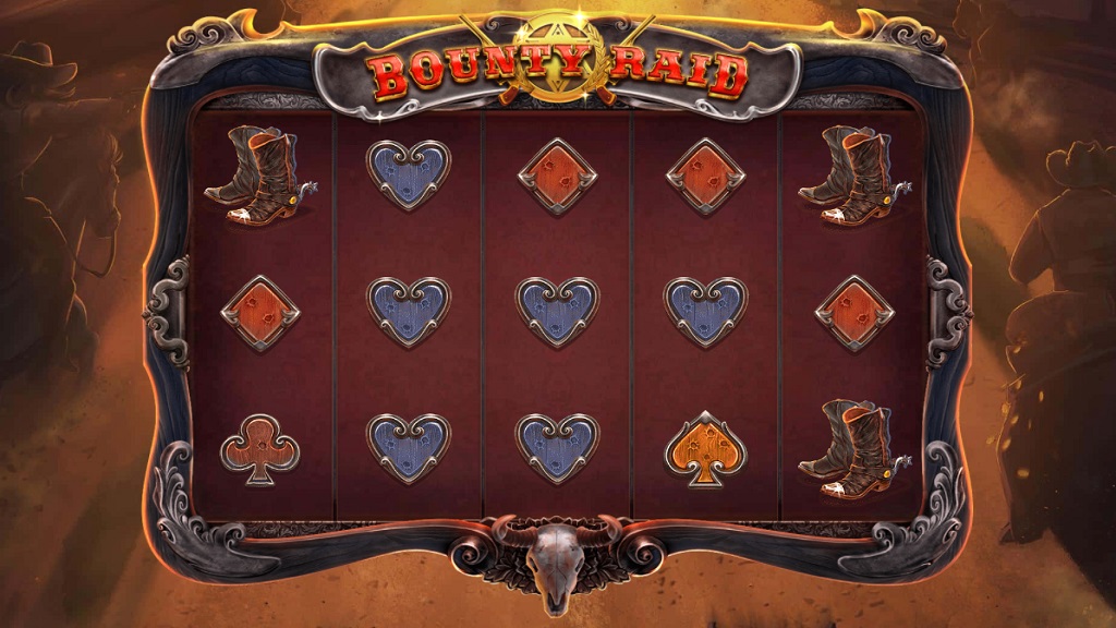 Screenshot of Bounty Raid slot from Red Tiger Gaming