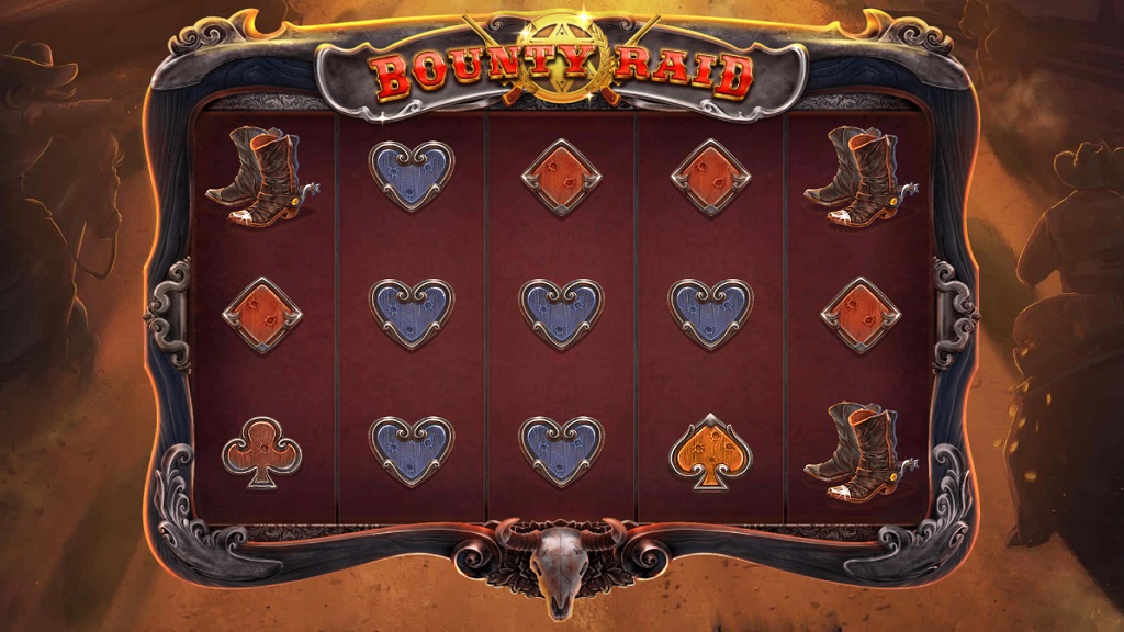 Screenshot of Bounty Raid slot from Red Tiger Gaming