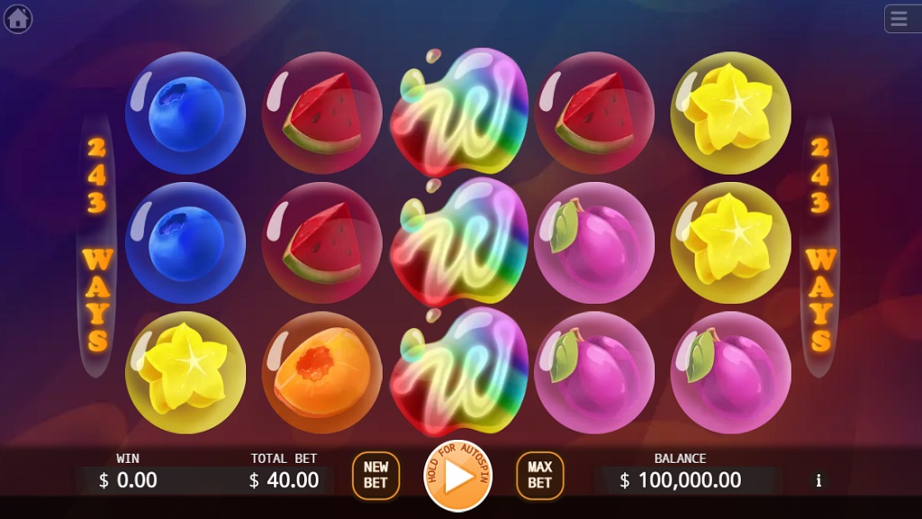Screenshot of Bubble Double slot from Ka Gaming
