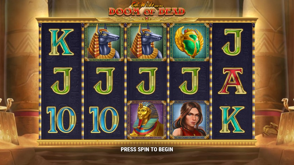 Screenshot of Cat Wilde and the Doom of Dead slot from Play’n Go