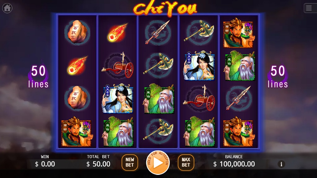 Screenshot of Chi You slot from Ka Gaming