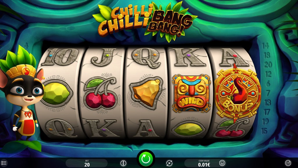 Screenshot of Chilli Chilli Bang Bang slot from iSoftBet
