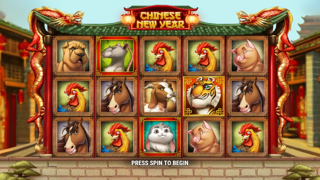 Screenshot of Chinese New Year slot from Play’n Go