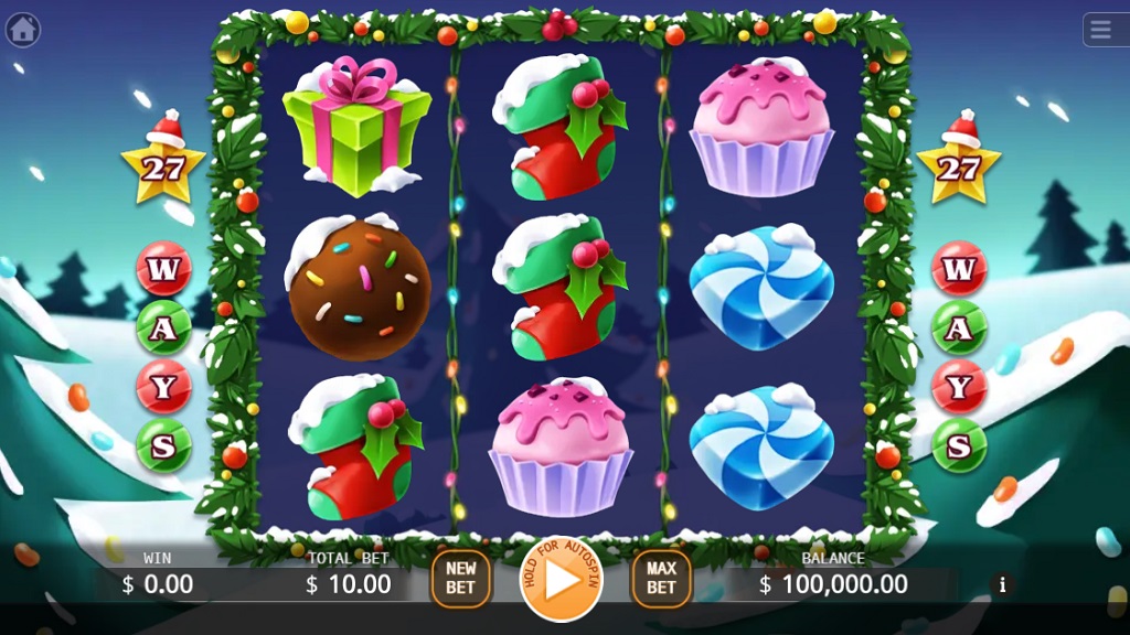 Screenshot of Christmas Candy slot from Ka Gaming