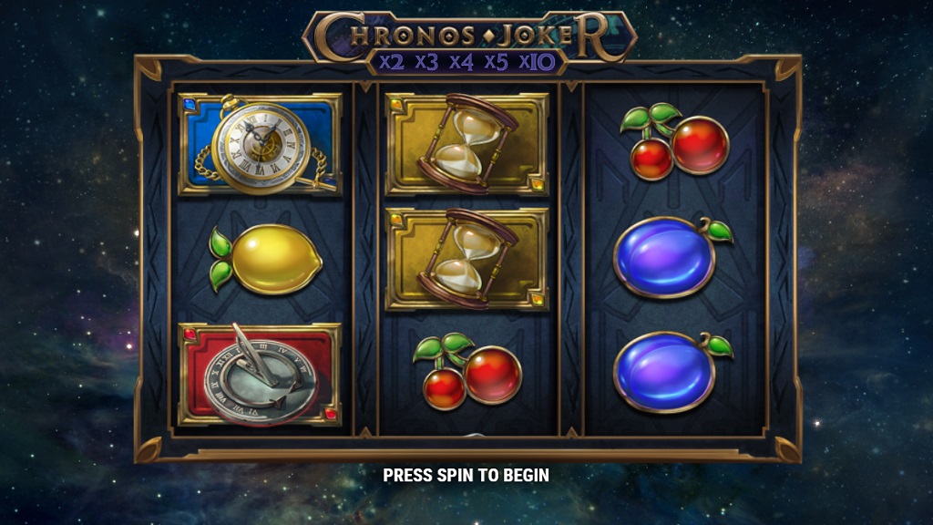 Screenshot of Chronos Joker slot from Play’n Go