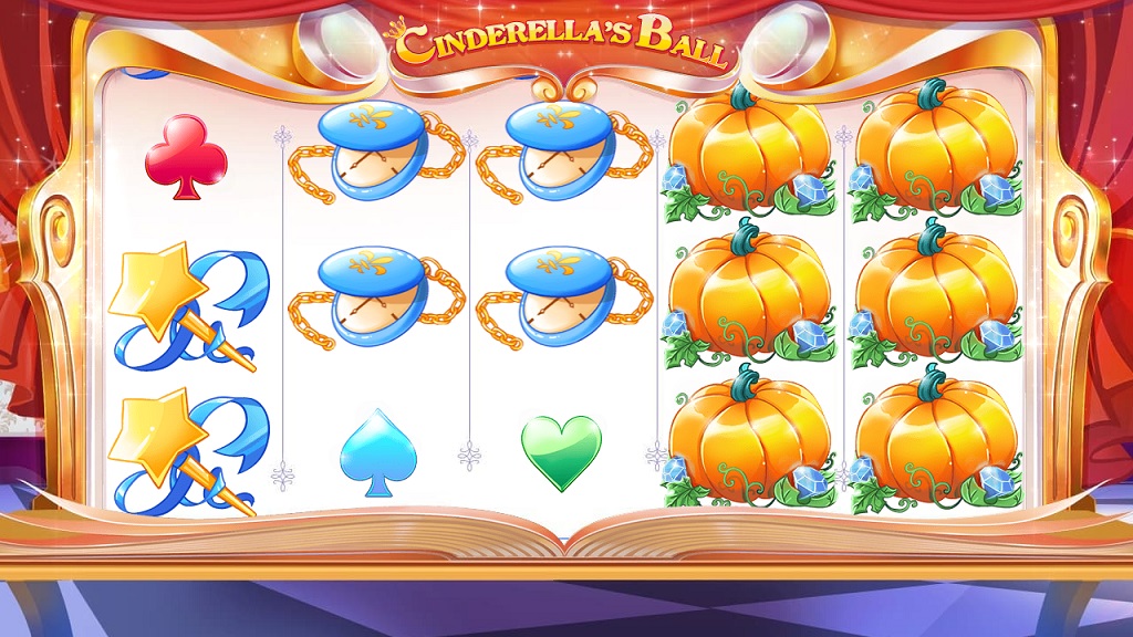 Screenshot of Cinderella slot from Red Tiger Gaming