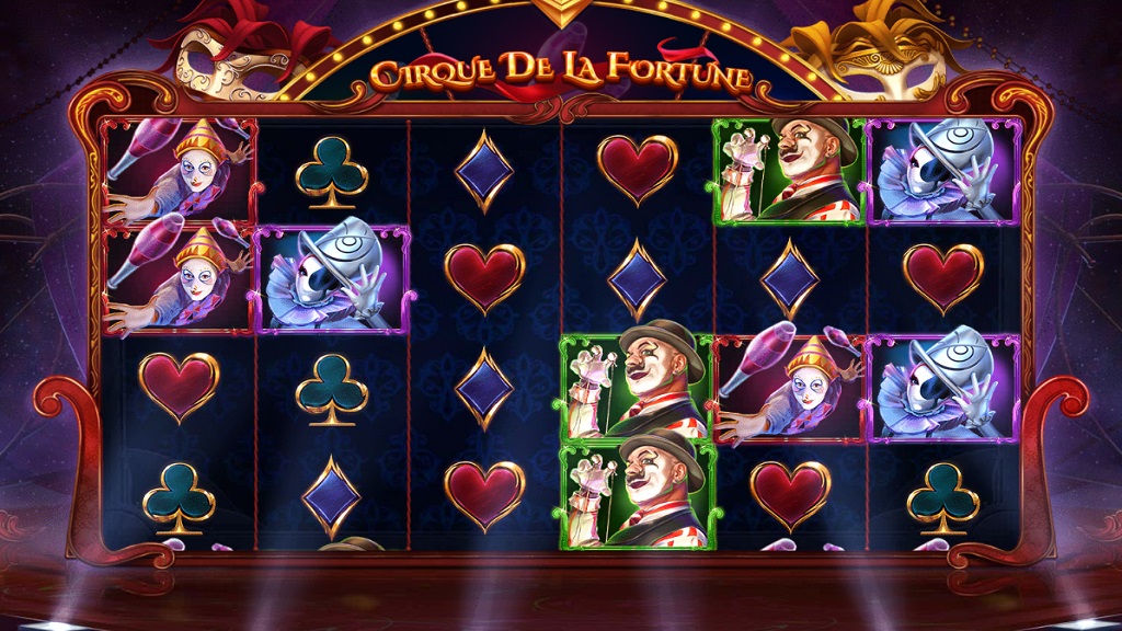 Screenshot of Cirque De La Fortune slot from Red Tiger Gaming