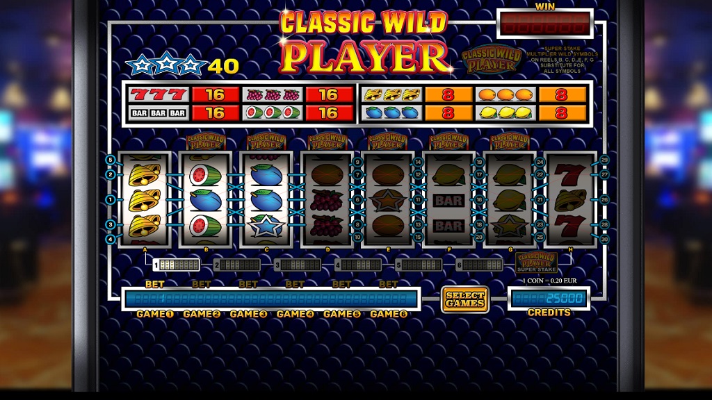 Screenshot of Classic Wild Player slot from StakeLogic