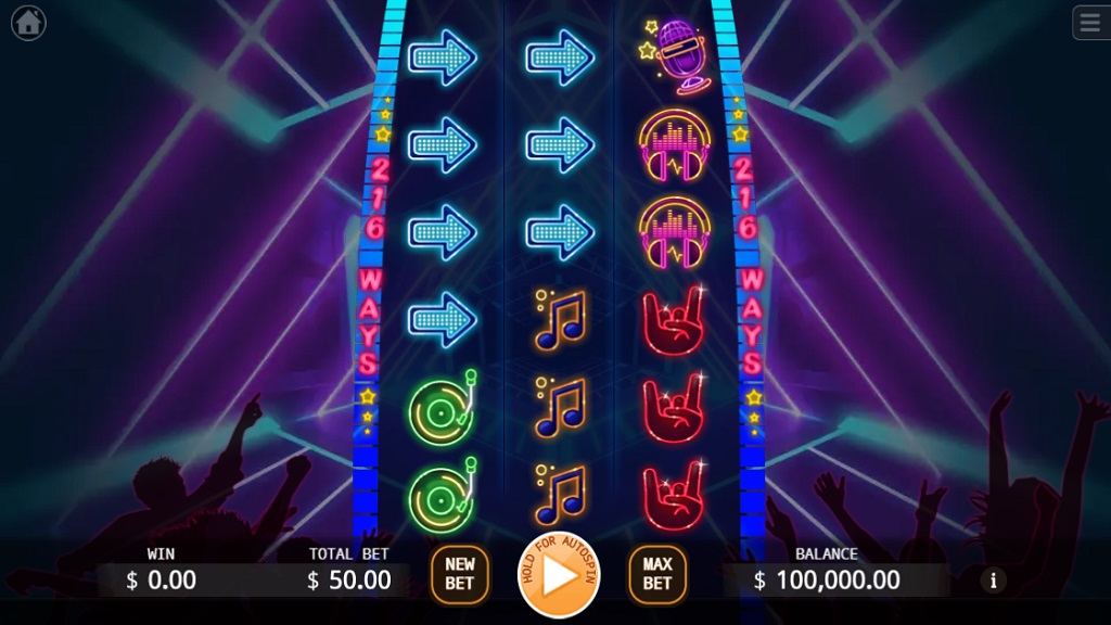 Screenshot of Come On Rhythm slot from Ka Gaming