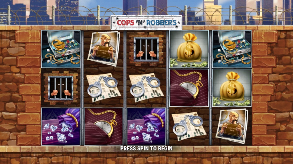 Screenshot of Cops n Robbers slot from Play’n Go