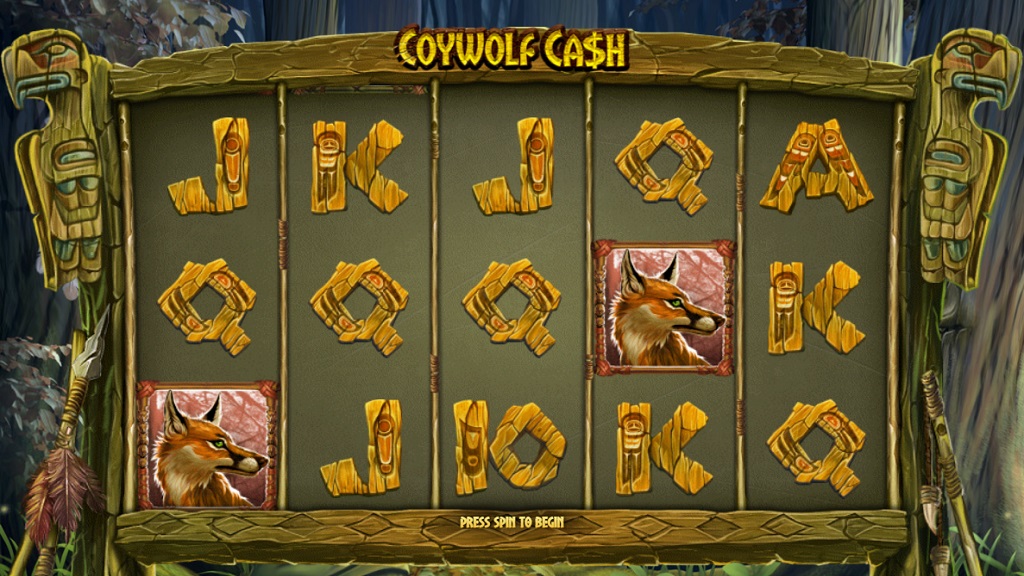 Screenshot of Coywolf Cash slot from Play’n Go