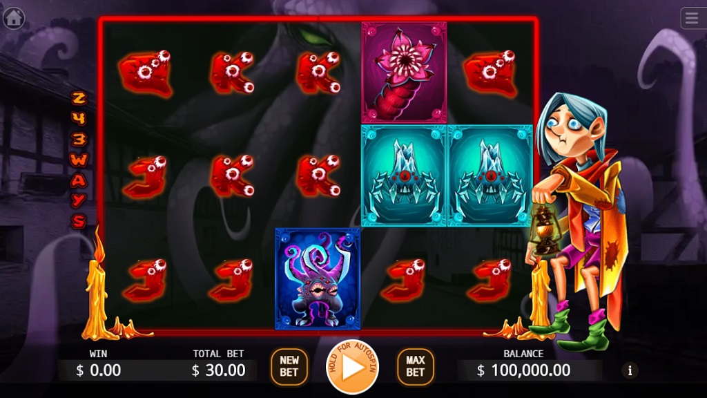 Screenshot of Cthulhu Secret slot from Ka Gaming