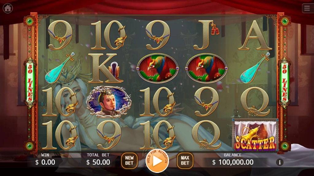 Screenshot of Daji slot from Ka Gaming