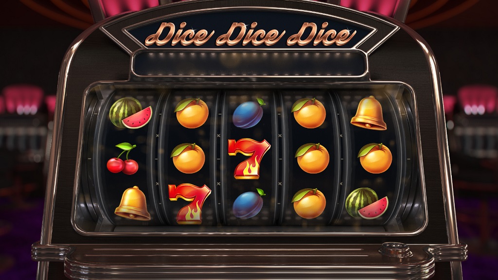 Screenshot of Dice Dice Dice slot from Red Tiger Gaming