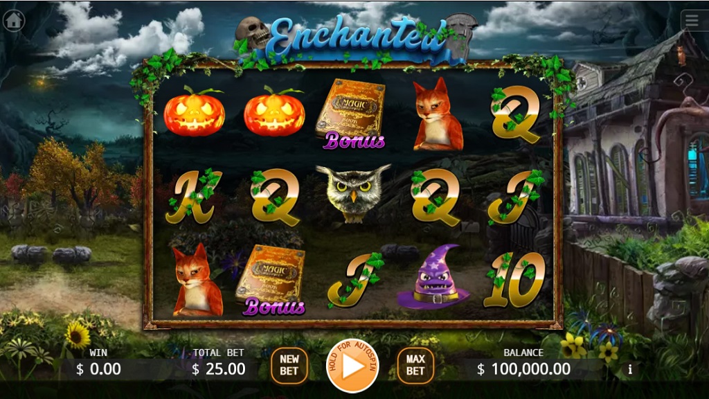 Screenshot of Enchanted slot from Ka Gaming