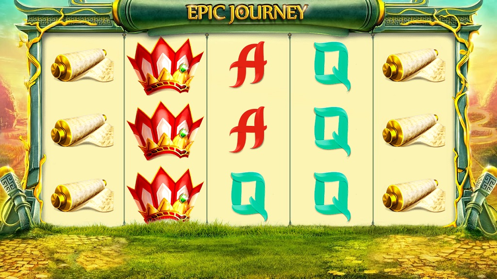 Screenshot of Epic Journey slot from Red Tiger Gaming