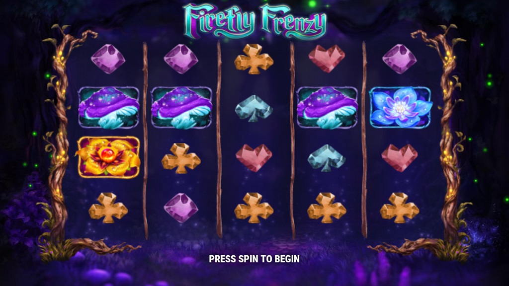 Screenshot of Firefly Frenzy slot from Play’n Go