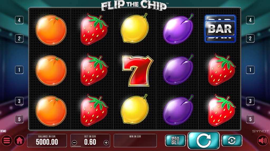 Screenshot of Flip the Chip slot from Synot