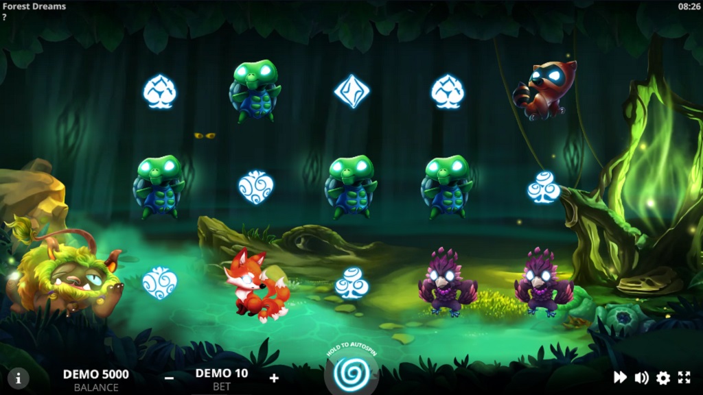 Screenshot of Forest Dreams slot from Evoplay Entertainment