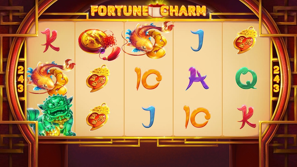 Screenshot of Fortune Charm slot from Red Tiger Gaming