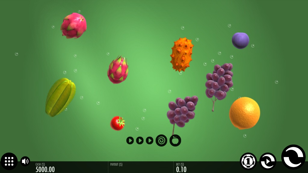 Screenshot of Fruit Warp slot from Thunderkick