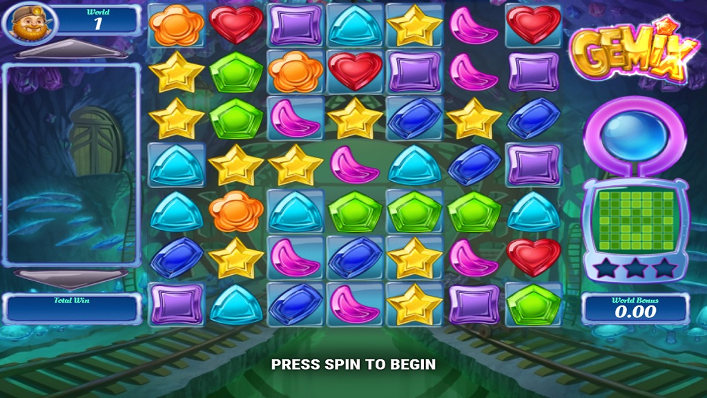 Screenshot of Gemix slot from Play’n Go