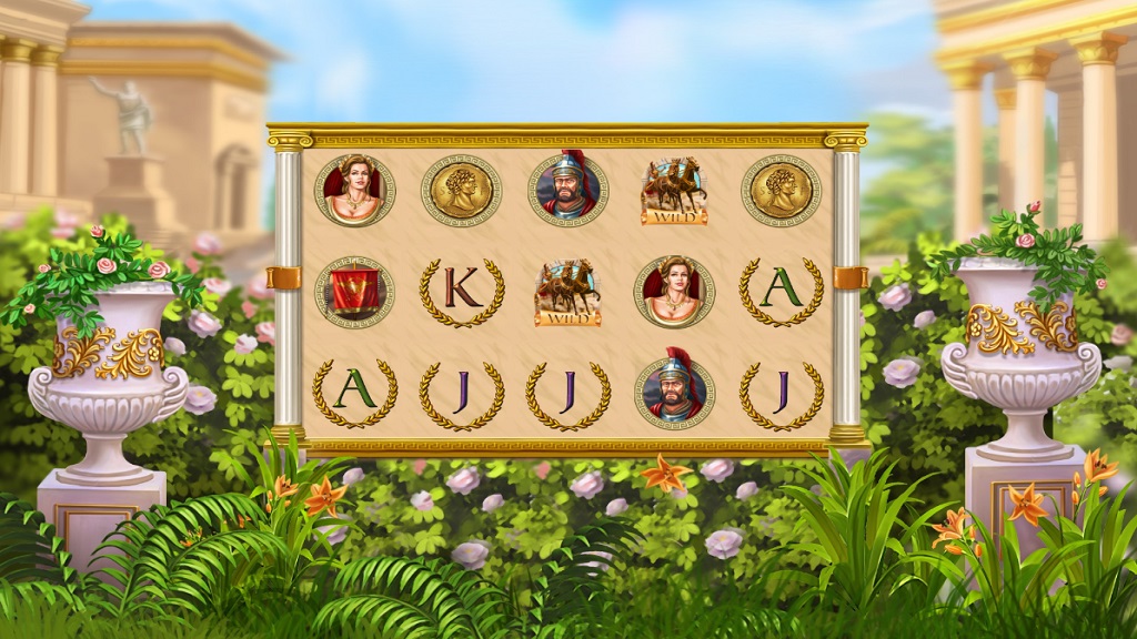 Screenshot of Glory of Rome slot from Mr Slotty