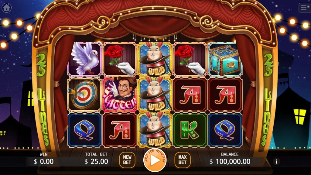 Screenshot of Gold Magic slot from Ka Gaming