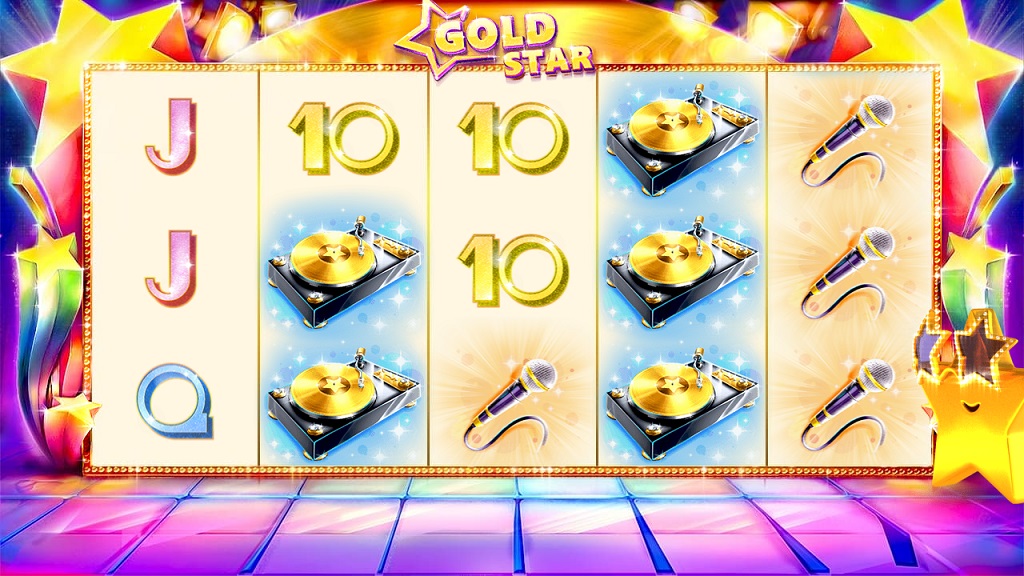 Screenshot of Gold Star slot from Red Tiger Gaming