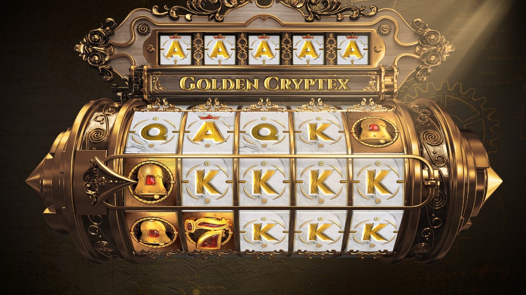 Screenshot of Golden Cryptex slot from Red Tiger Gaming