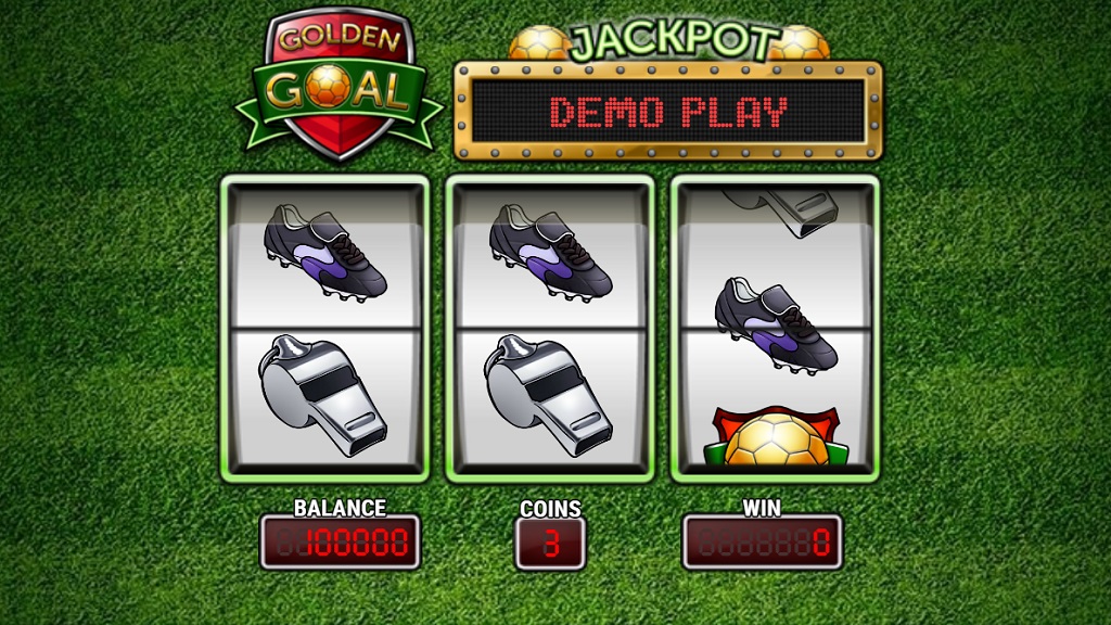 Screenshot of Golden Goal slot from Play’n Go