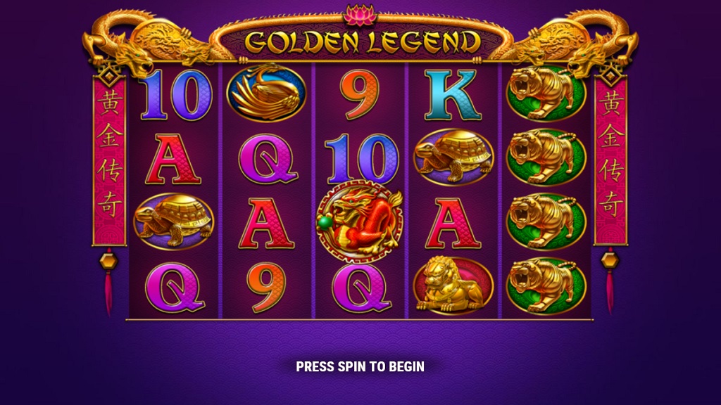 Screenshot of Golden Legend slot from Play’n Go