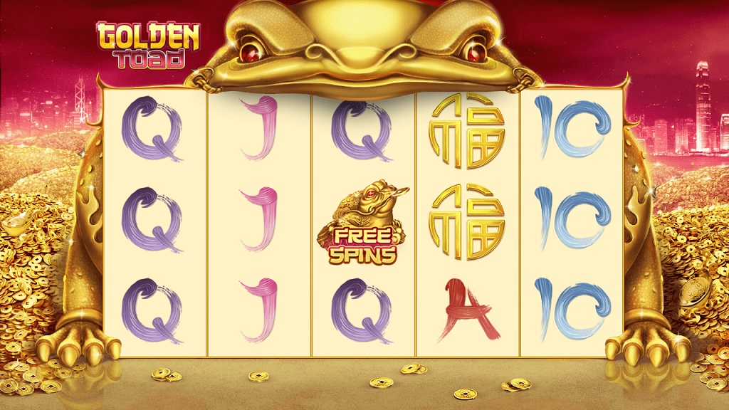 Screenshot of Golden Toad slot from Red Tiger Gaming