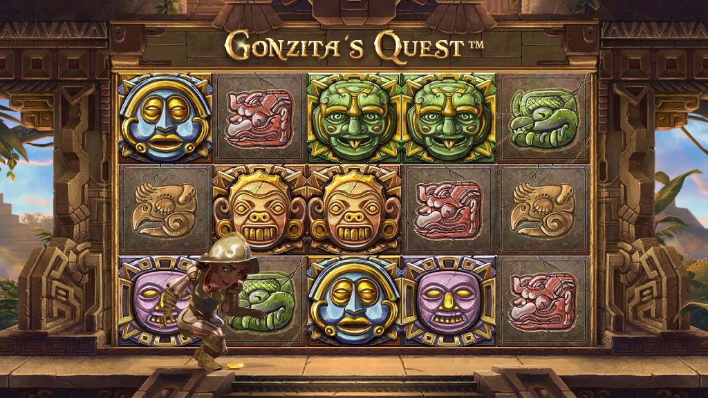 Screenshot of Gonzita's Quest slot from Red Tiger Gaming