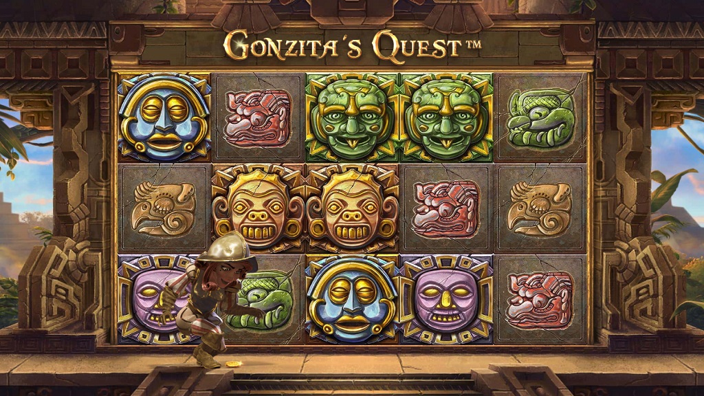 Screenshot of Gonzita's Quest slot from Red Tiger Gaming