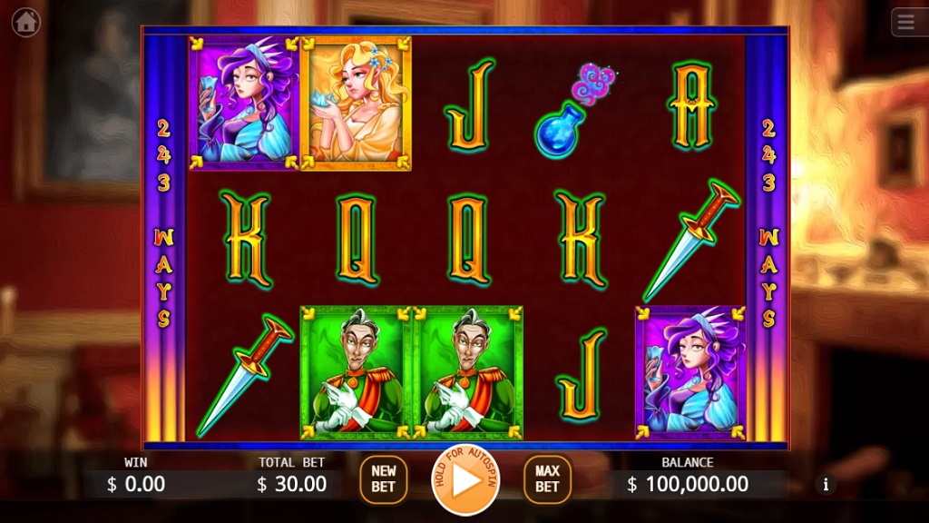 Screenshot of Hamlet slot from Ka Gaming