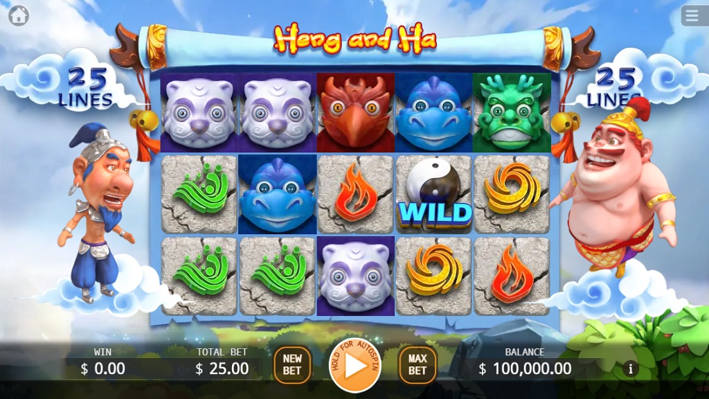 Screenshot of Heng and Ha slot from Ka Gaming