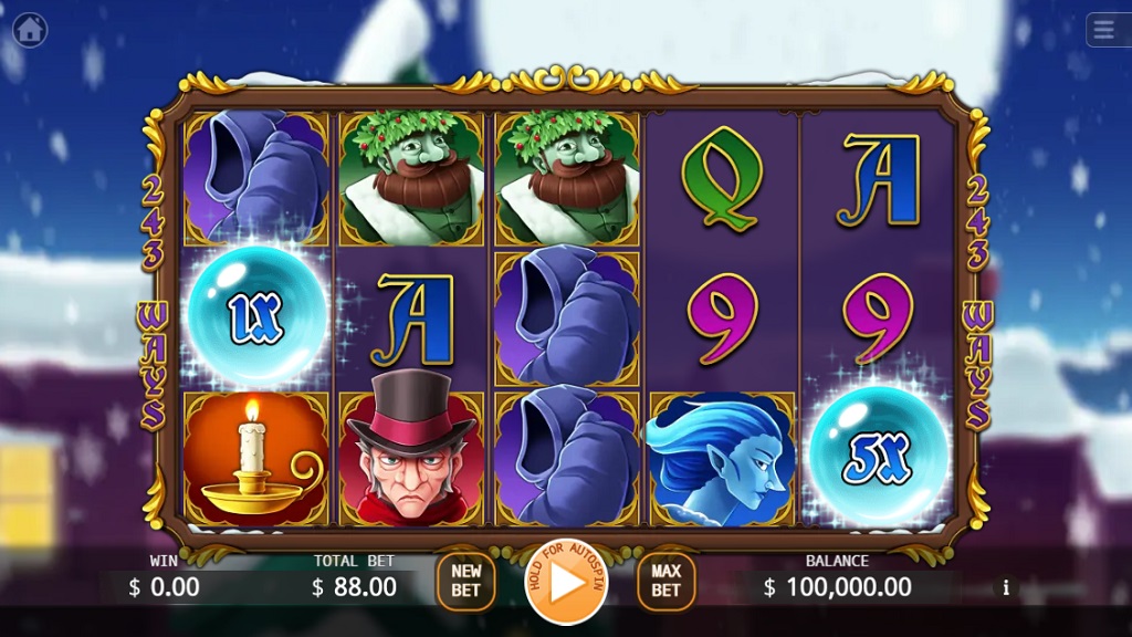 Screenshot of Holiday Carol Lock 2 Spin slot from Ka Gaming