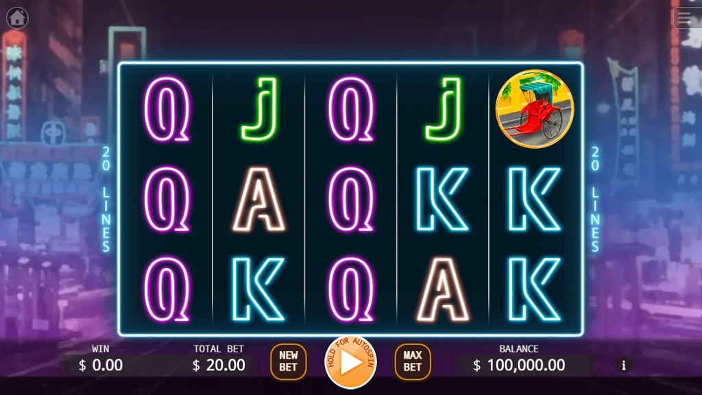 Screenshot of Hong Kong 60s slot from Ka Gaming