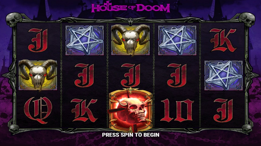 Screenshot of House of Doom slot from Play’n Go