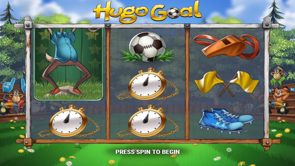 Screenshot of Hugo Goal slot from Play’n Go