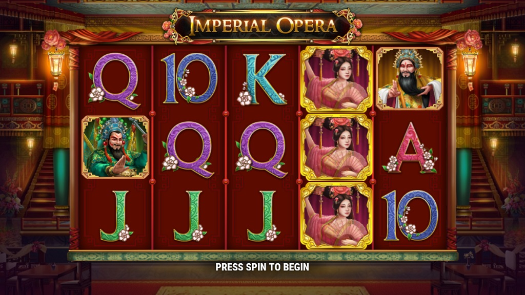 Screenshot of Imperial Opera slot from Play’n Go